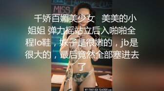 ✿千娇百媚美少女✿美美的小姐姐 弹力摇站立后入啪啪全程lo鞋，妹子是很嫩的，jb是很大的，最后竟然全部塞进去了