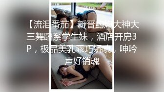 【流泪番茄】新晋约炮大神大三舞蹈系学生妹，酒店开房3P，极品美乳乖巧娇嗔，呻吟声好销魂