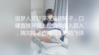 追梦人文轩深夜短裙妹子，口硬直接开操上位骑乘侧入后入，搞完妹子直接闪人跑的飞快