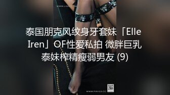 泰国朋克风纹身牙套妹「Elle Iren」OF性爱私拍 微胖巨乳泰妹榨精瘦弱男友 (9)