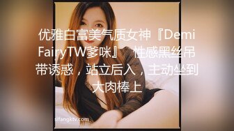 优雅白富美气质女神『DemiFairyTW爹咪』✅性感黑丝吊带诱惑，站立后入，主动坐到大肉棒上